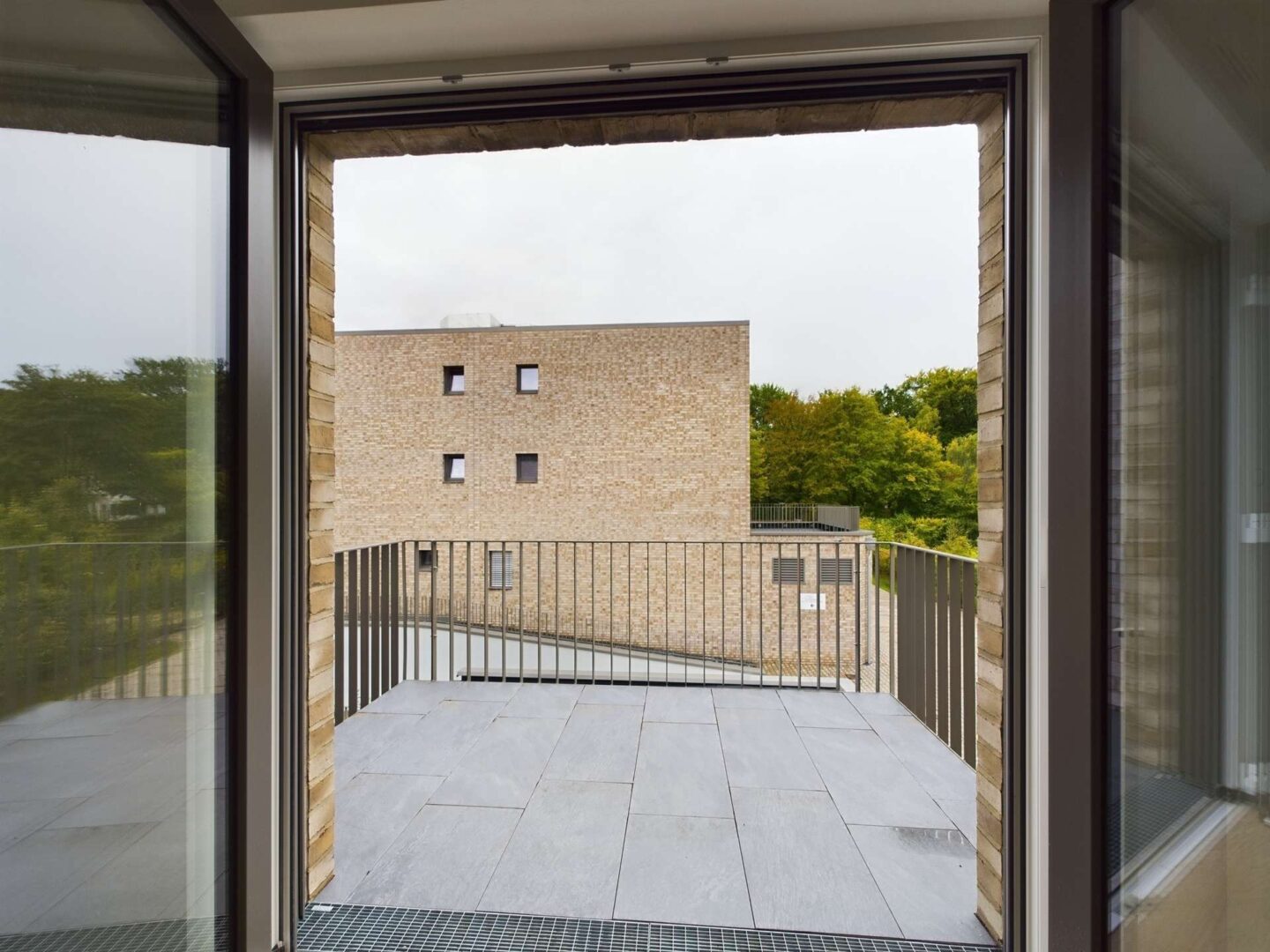 Balkon Beispielwohnung