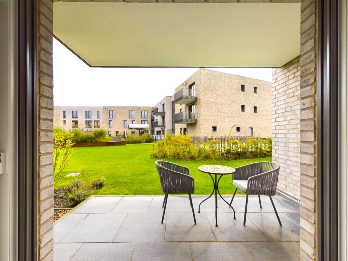 Terrasse Beispielwohnung
