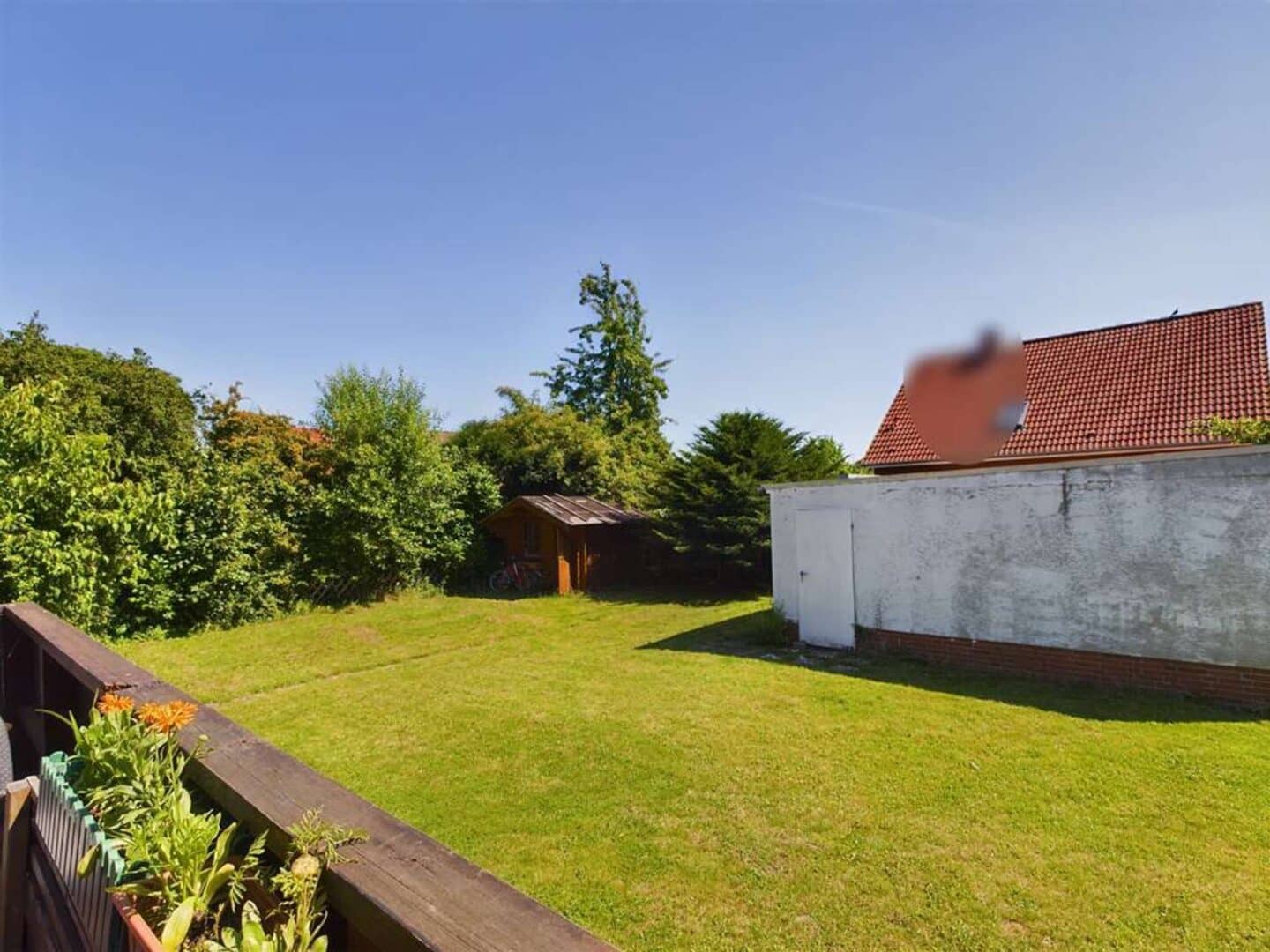 Garten hinten