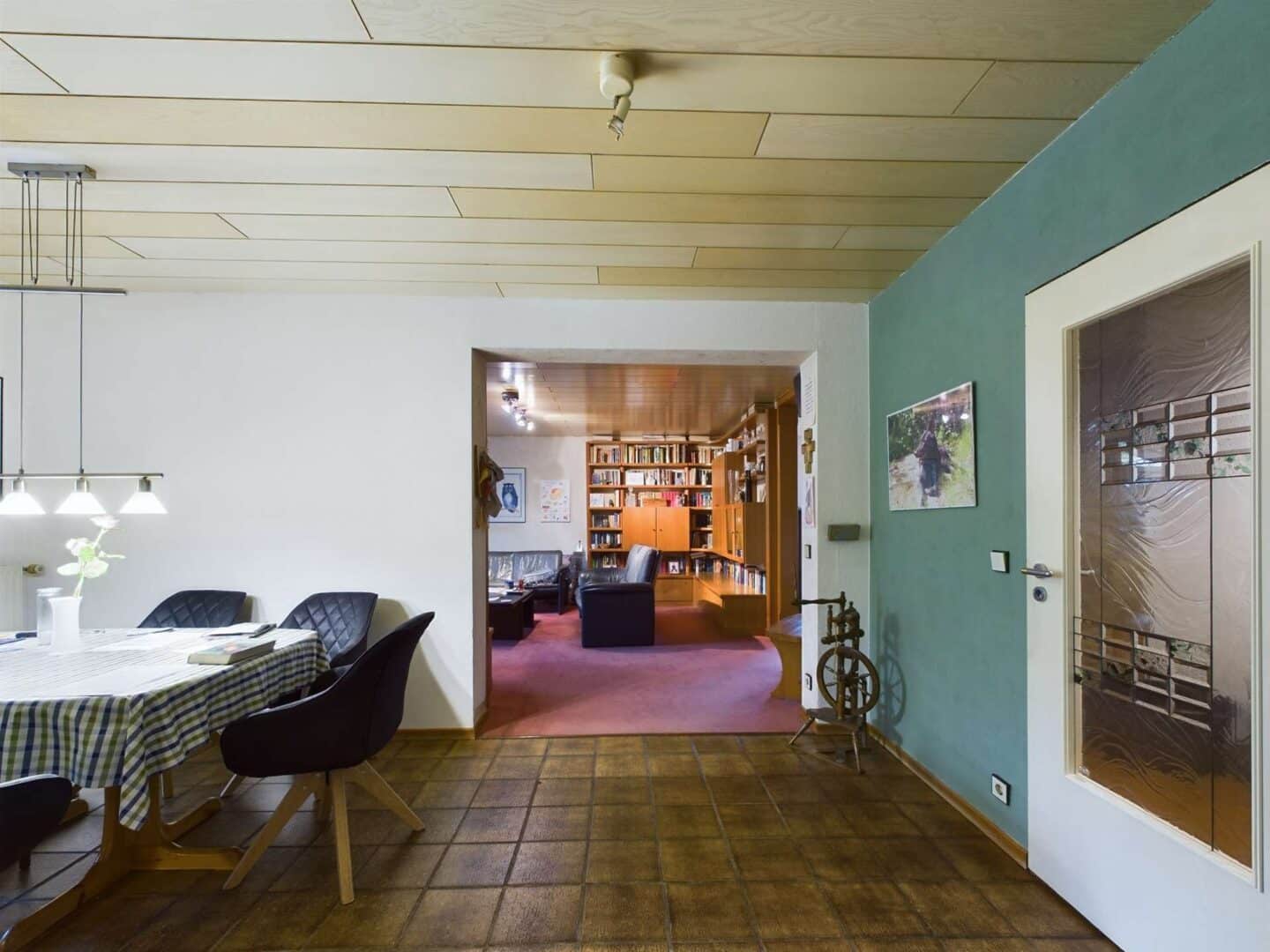 Zugang zum Wohnzimmer