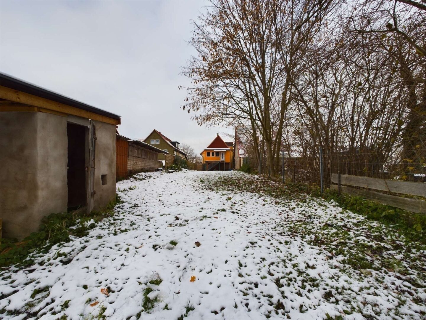 Garten Hausblick