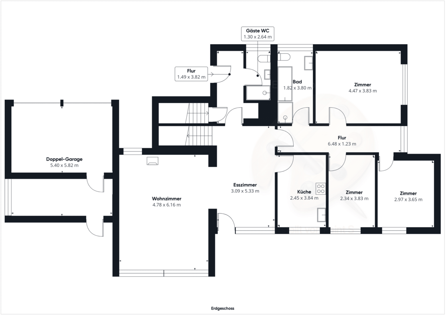 GRUNDRISS ERDGESCHOSS
