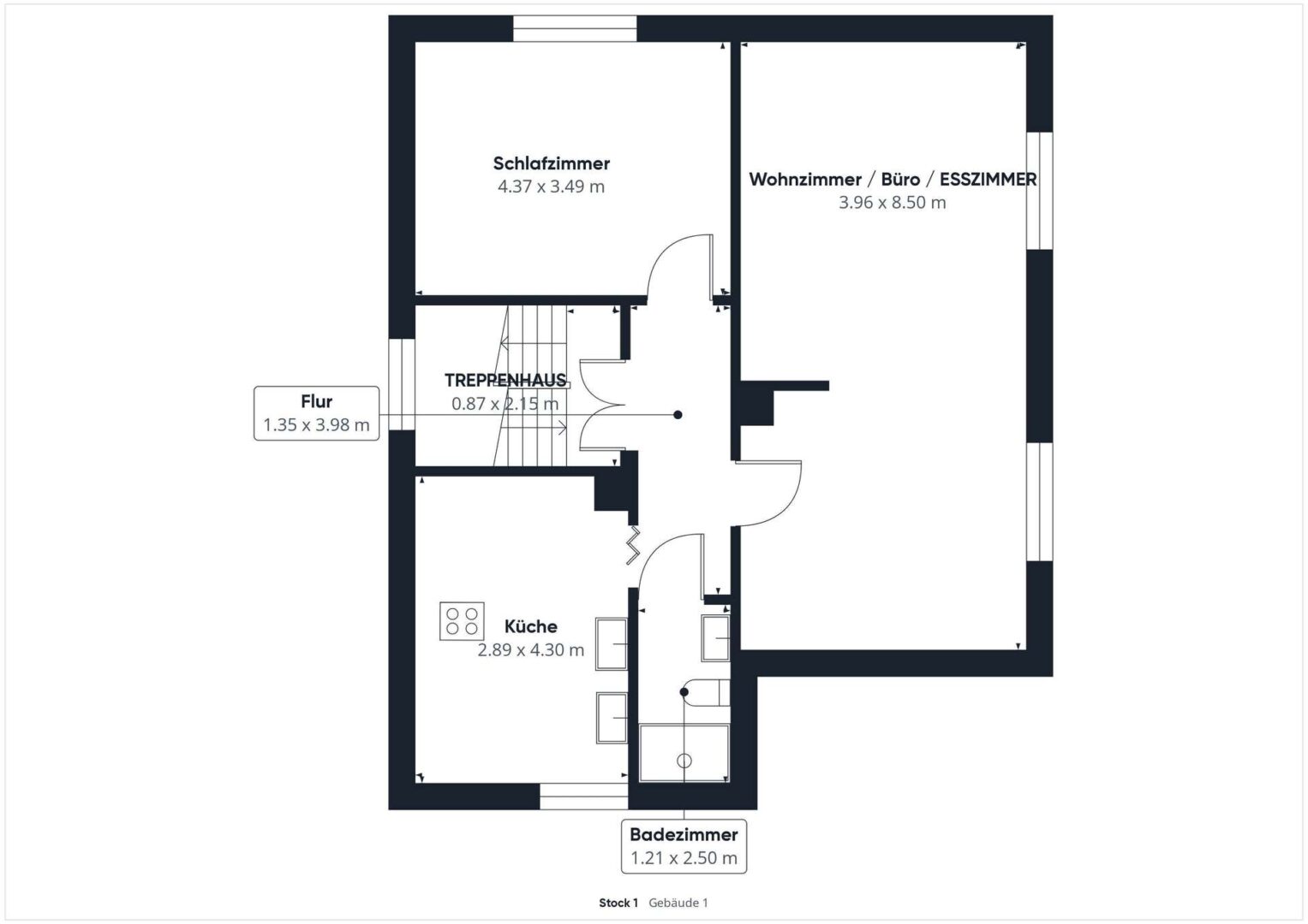 GRUNDRISS OBERGESCHOSS