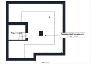 GRUNDRISS DACHGESCHOSS