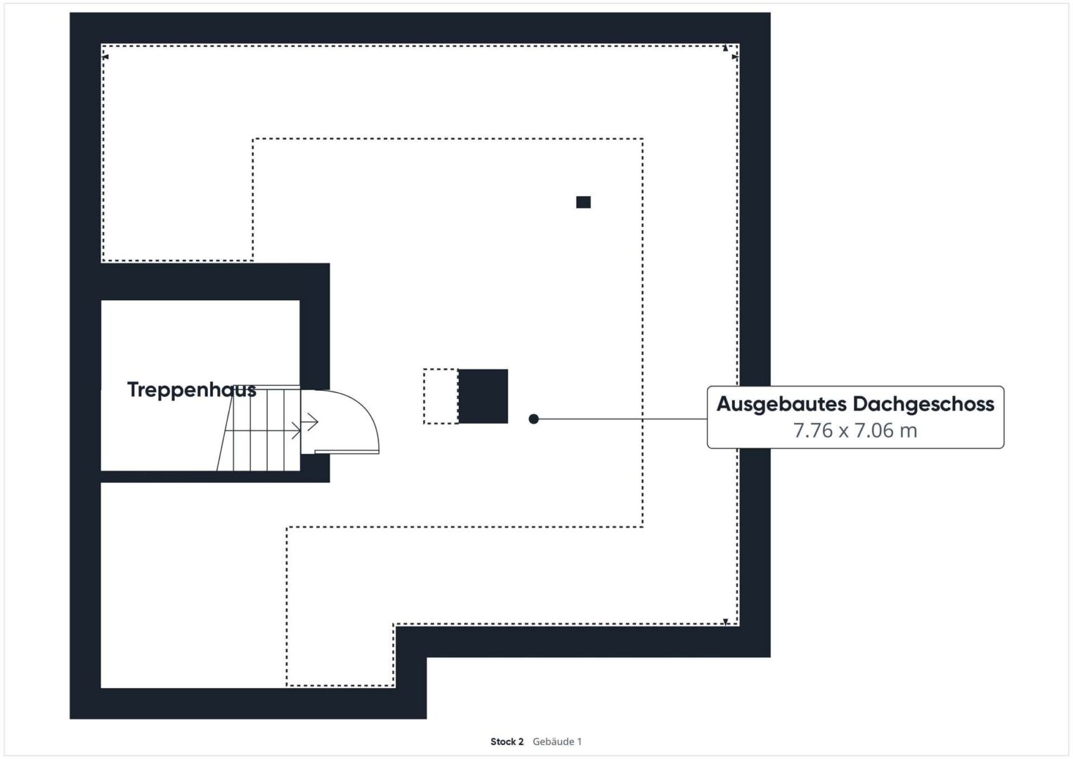 GRUNDRISS DACHGESCHOSS