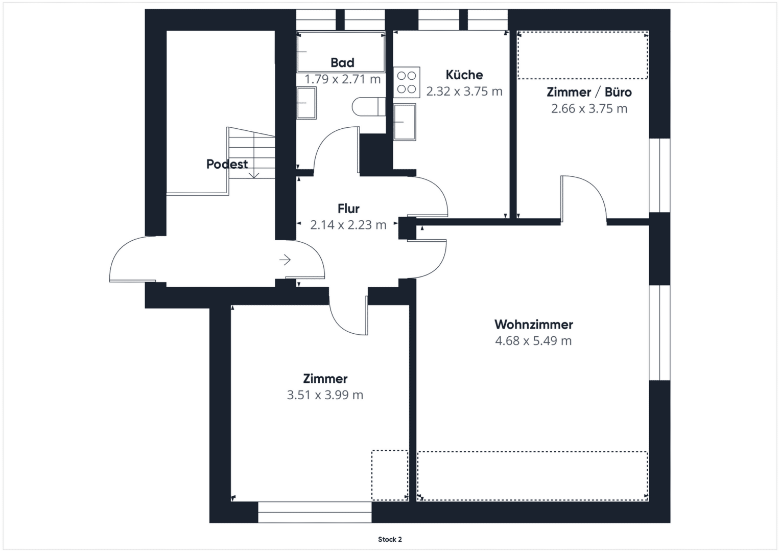 Wohnungsgrundriss