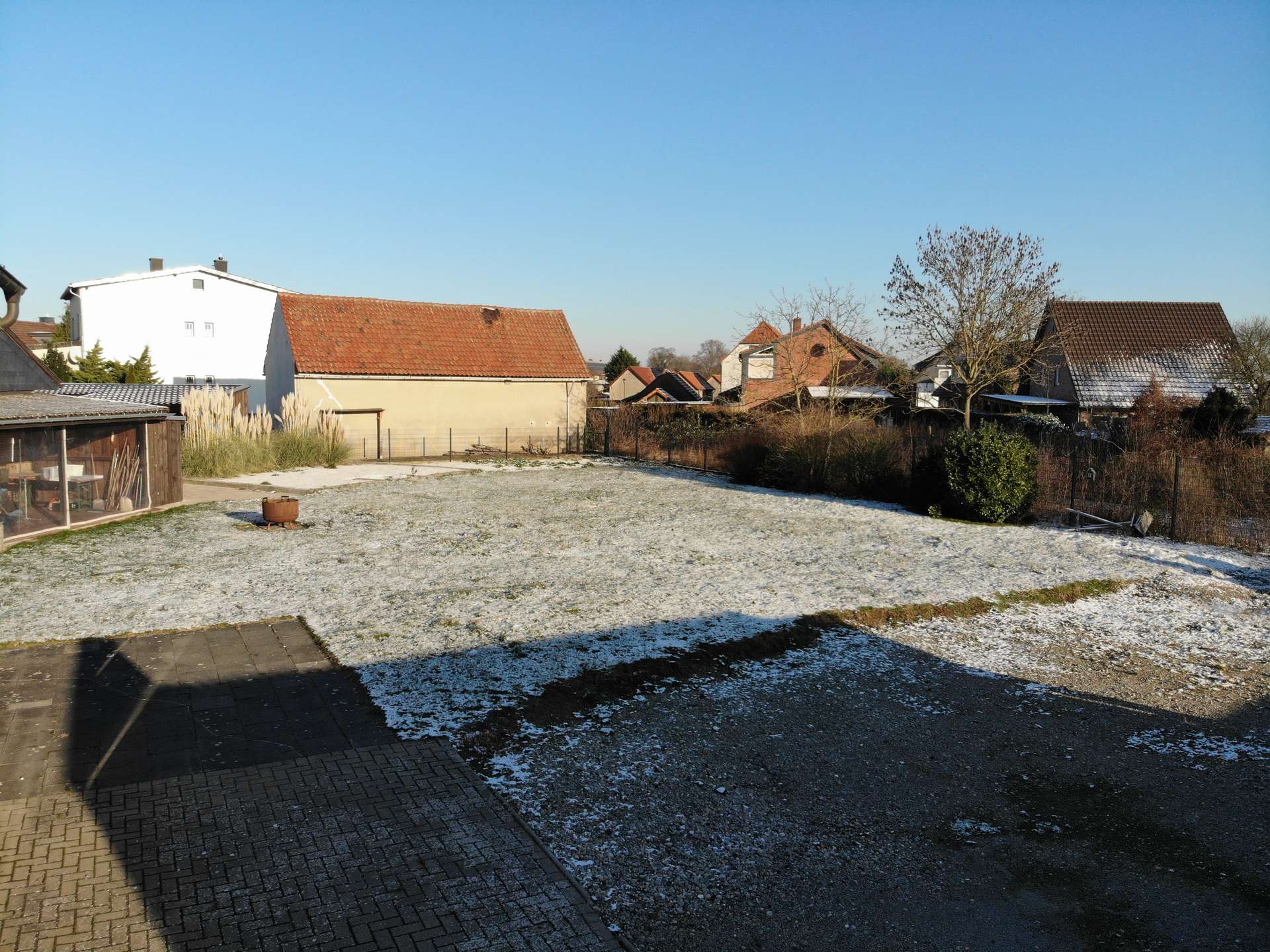 Garten weitläufig