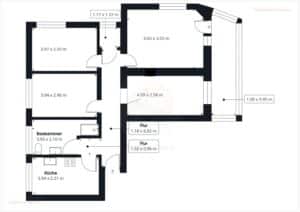 Grundriss Option 1