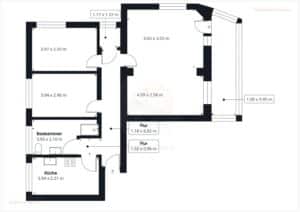 Grundriss Option 2