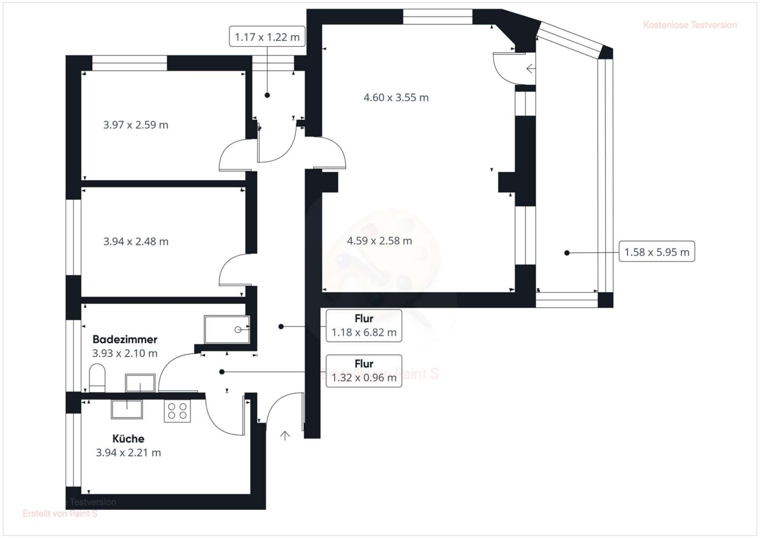 Grundriss Option 2