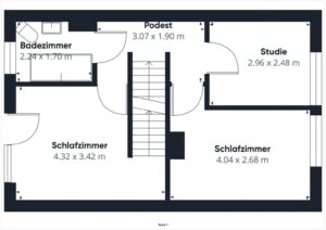 Grundriss Obergeschoss