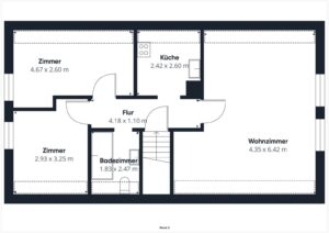 Grundriss Dachgeschoss