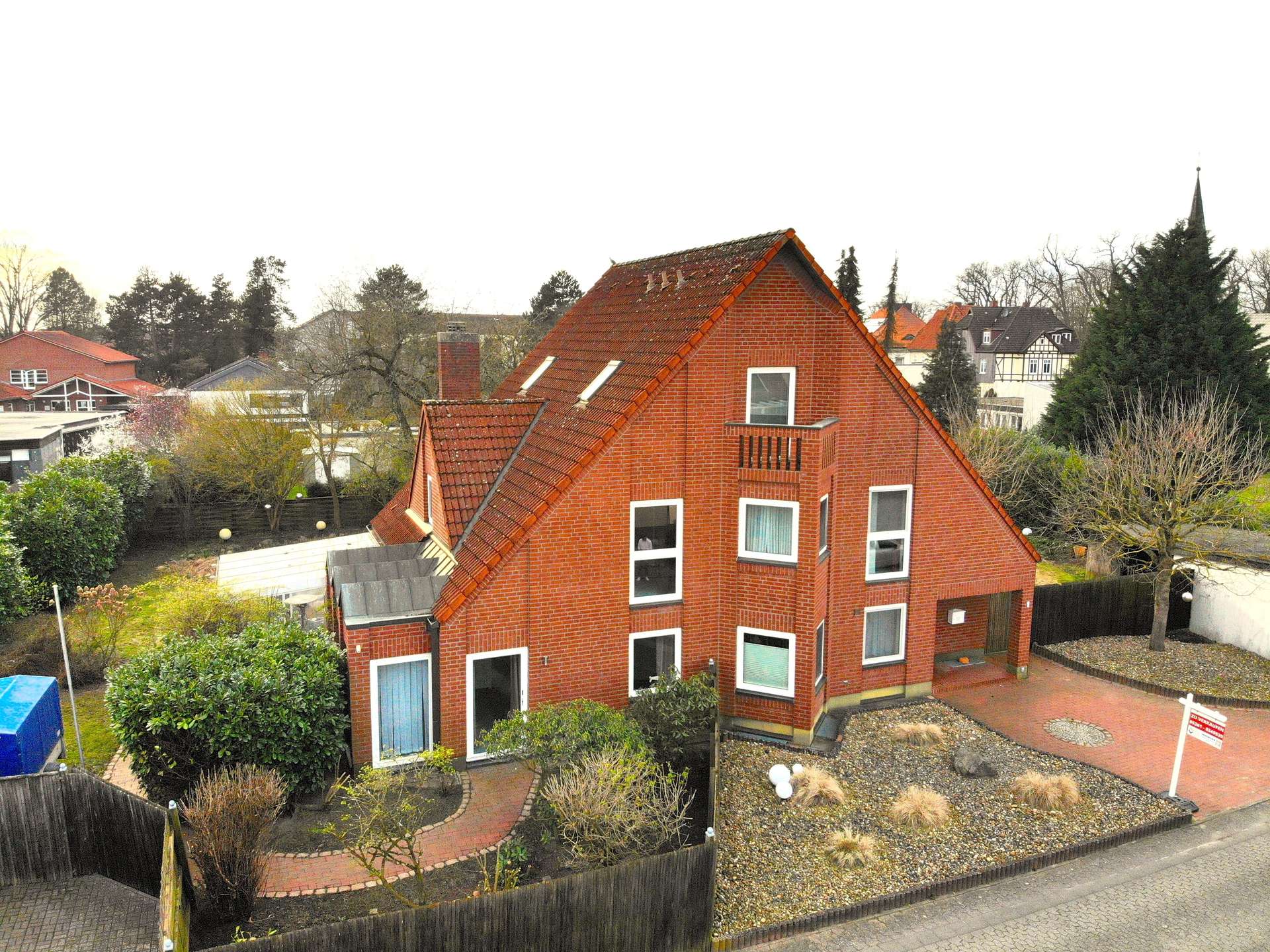 Luftaufnahme Straße