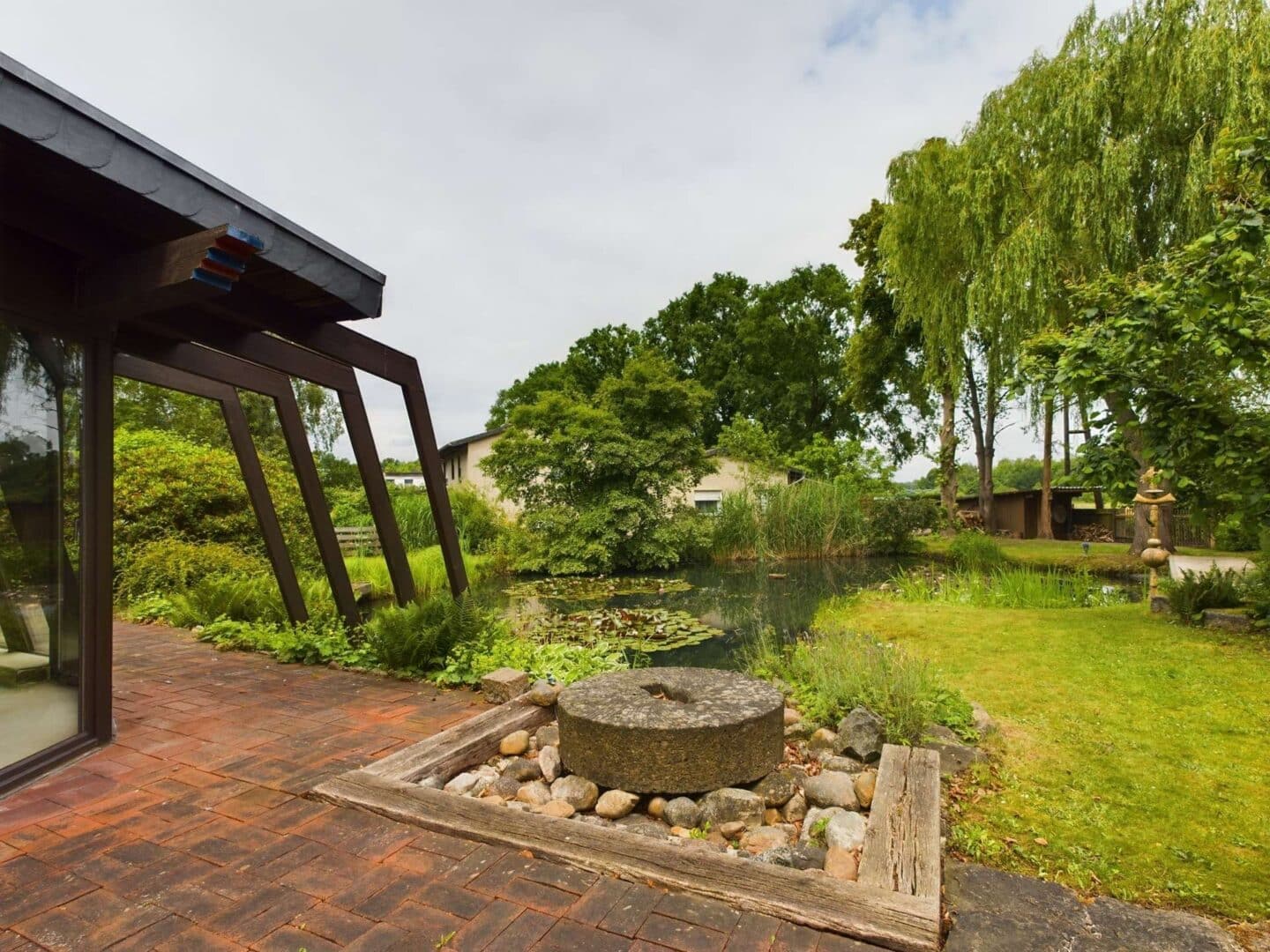 Gartenansicht Terrasse