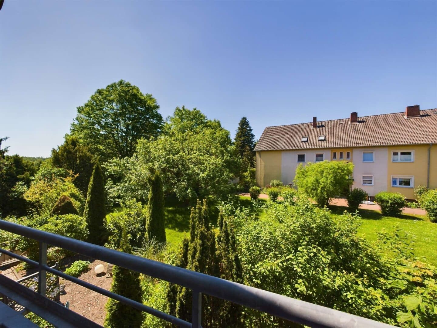 Blick ins Grüne