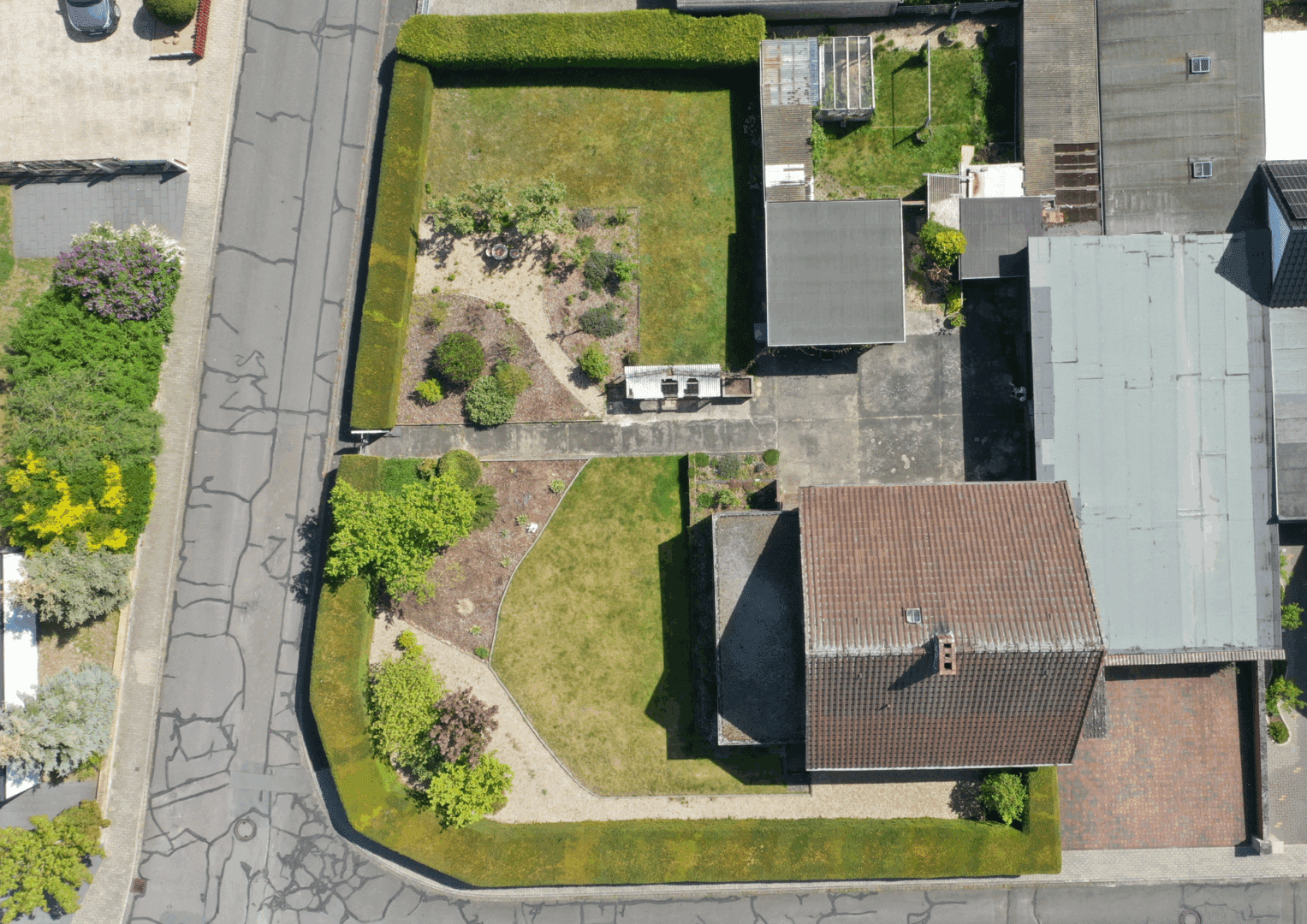 Ansicht Vogelperspektive