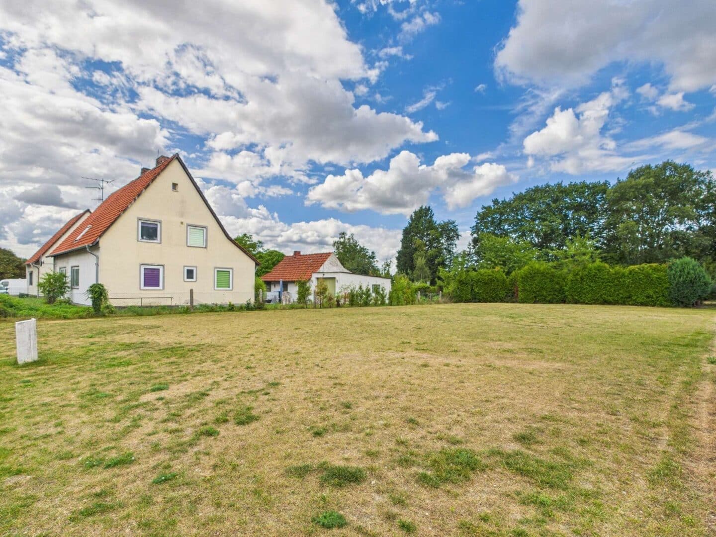 Blick vom Südosten Richtung Nordwest