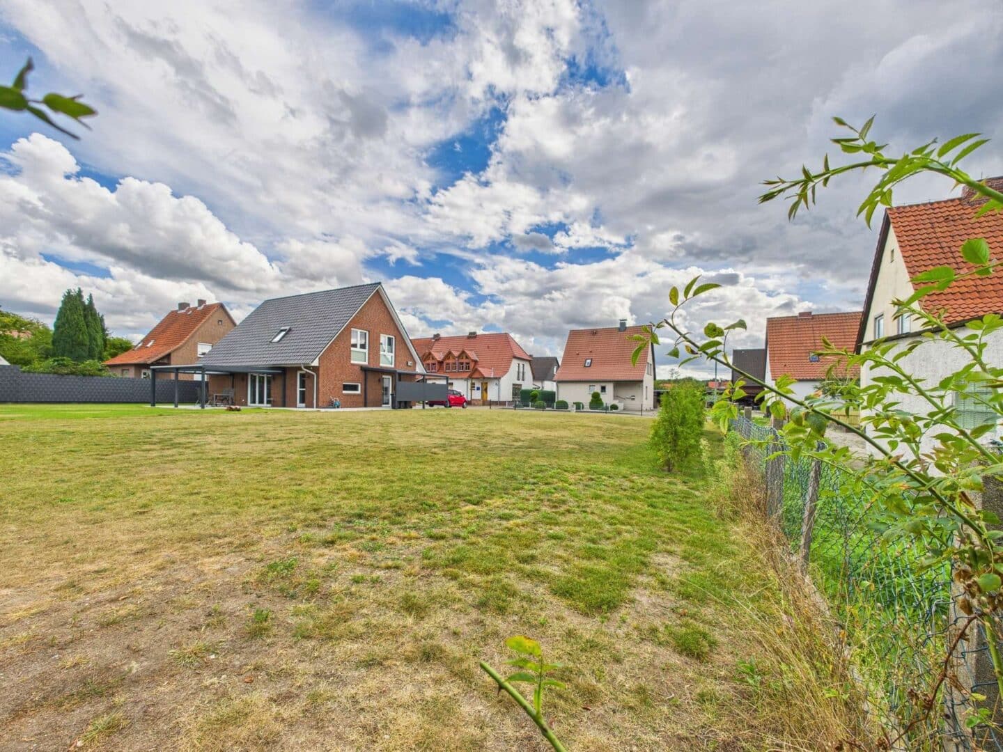 Blick vom Nordwesten Richtung Südost