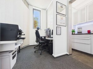 Büro und Küche