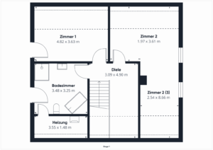 Grundriss Obergeschoss
