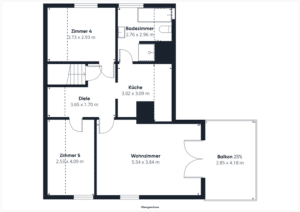 Einliegerwohnung Obergeschoss