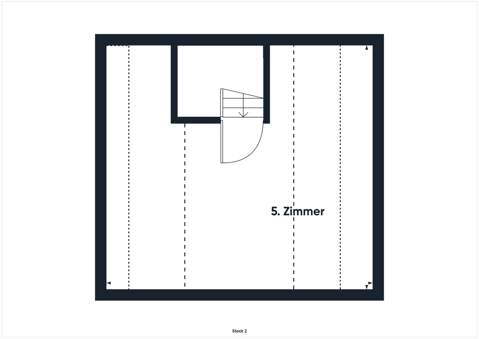 Grundriss Dachspitze