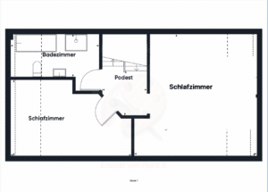 Grundrissalternative Obergeschoss