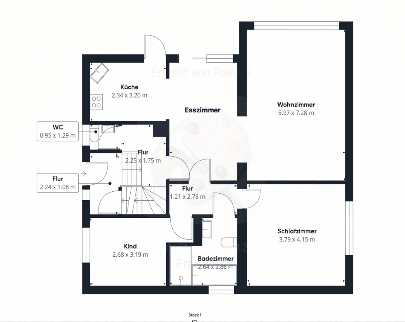Grundriss Erdgeschoss