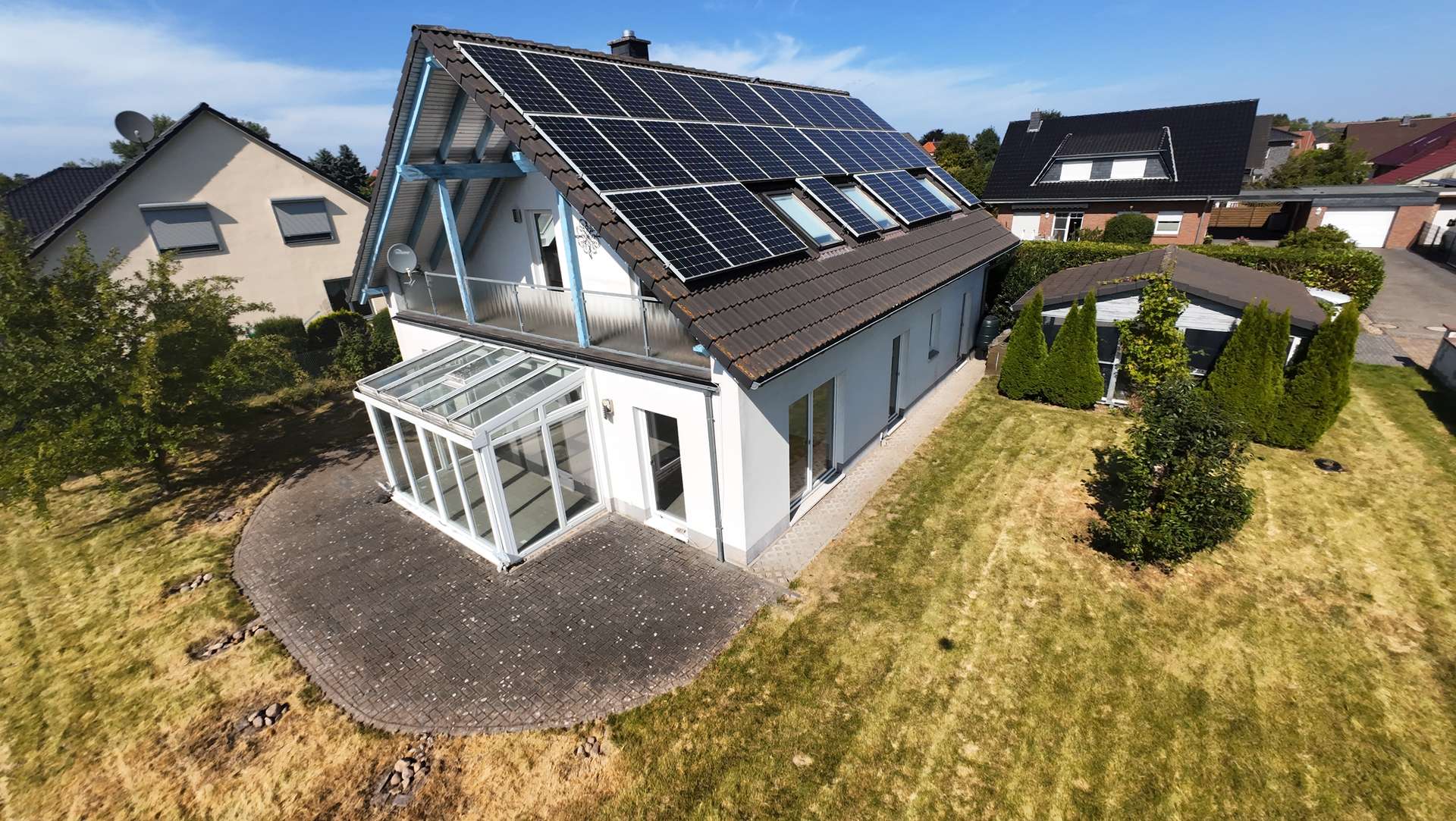 Terrasse und Balkon