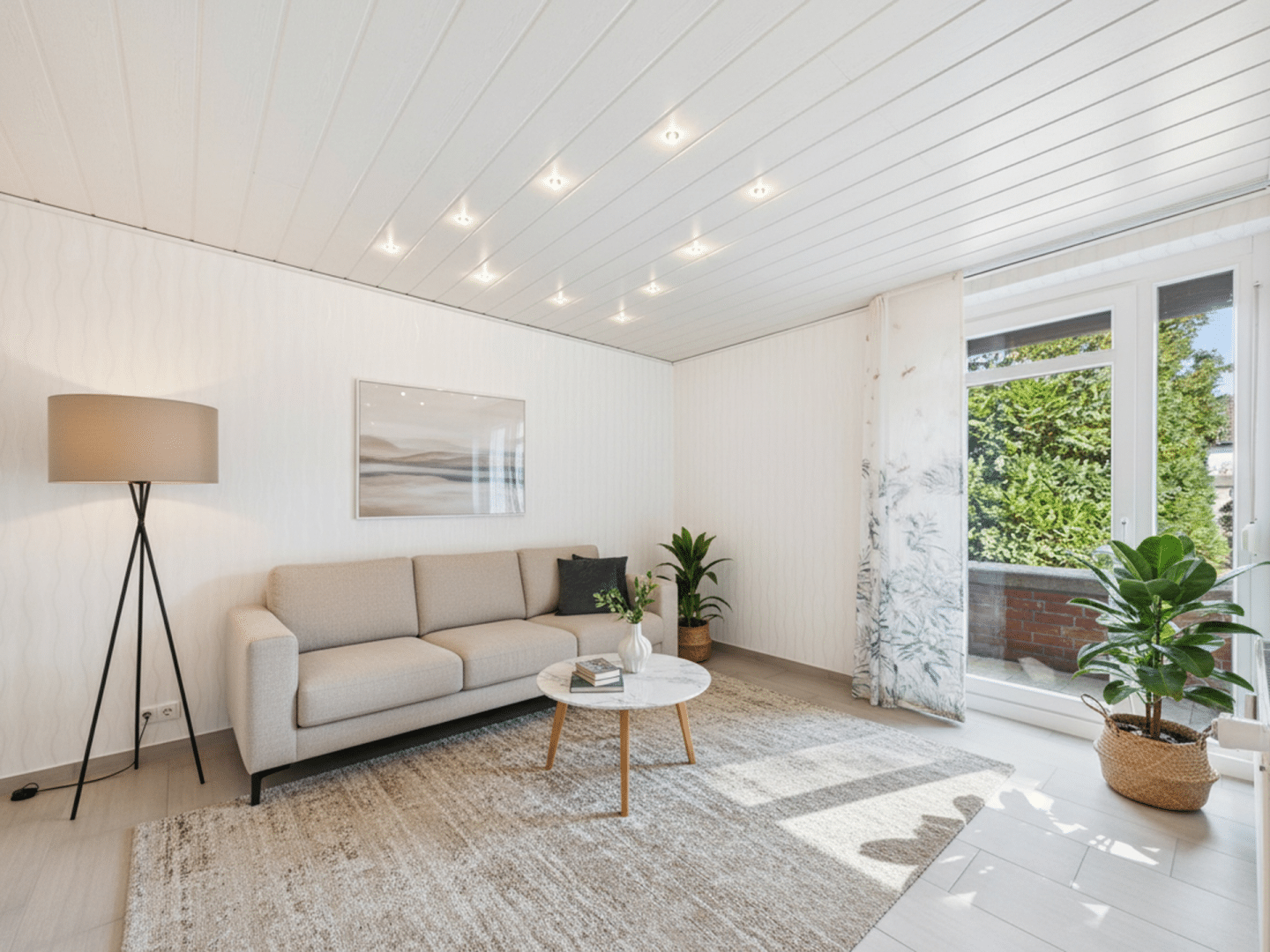 Zimmer 1 mit KI Staging