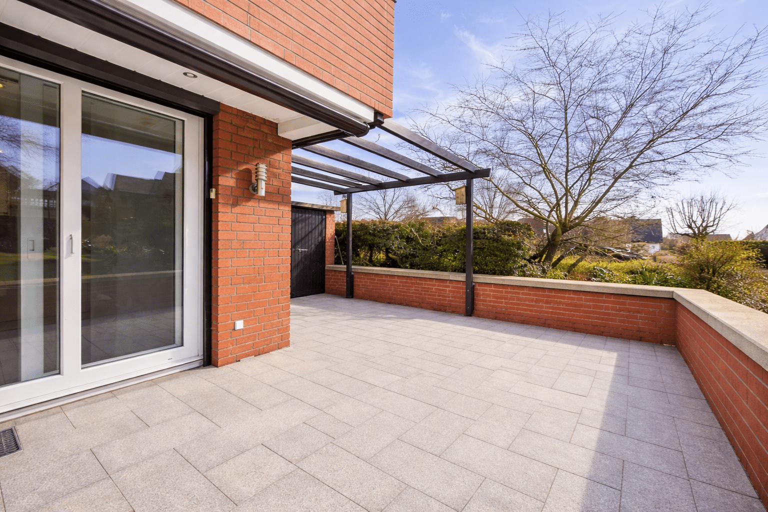 Süd/West-Terrasse