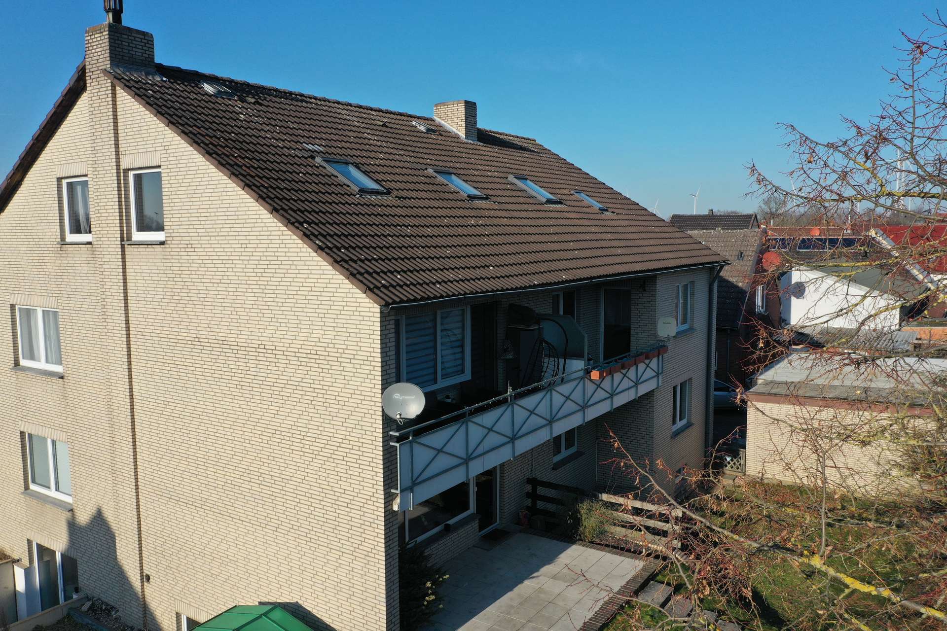 Dach Rückseite