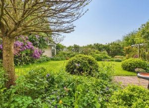 Gartenansicht Terrasse