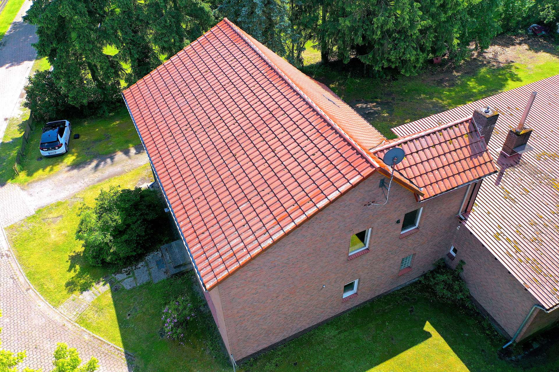 Haupthaus Dachfläche West