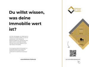 Was ist meine Immobilie wert?