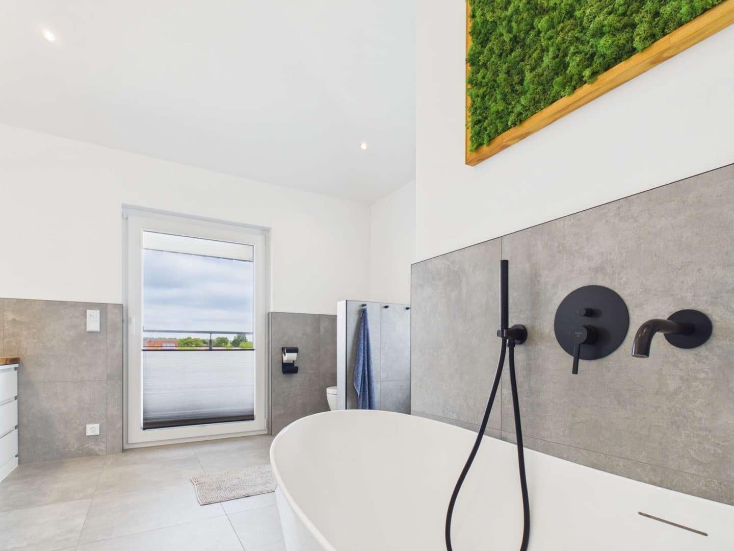 Freistehende Badewanne