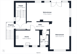 Grundriss Erdgeschoss