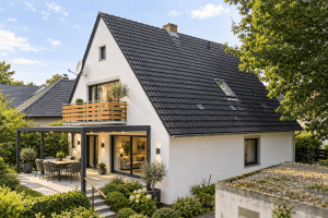 Haus Gartenansicht 2 (digital bearbeitet)