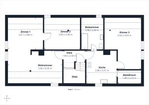 Dachgeschoss Grundriss